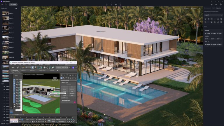 D5 Architectural Render – From Basics to Photorealistic Visualization